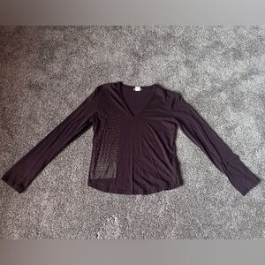 J. Crew Brown Long Sleeve